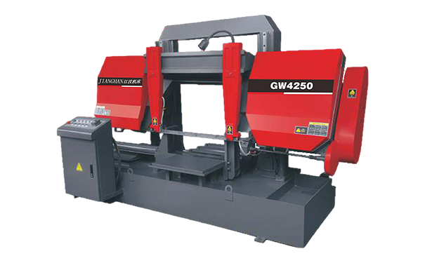德格GW4250双柱龙门卧式带锯床