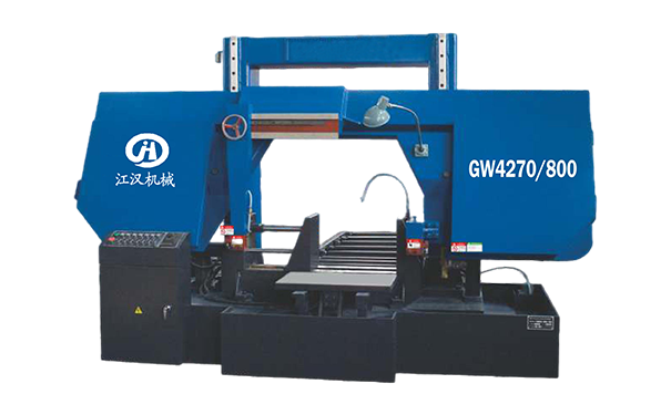 德格GW4270/800双柱龙门卧式带锯床